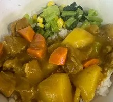 Curry Beef Brisket Rice