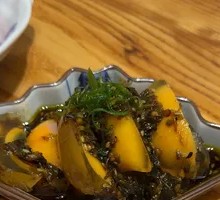 Grilled Pepper Century Egg