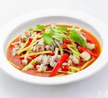 Sichuan Frog with Young Ginger