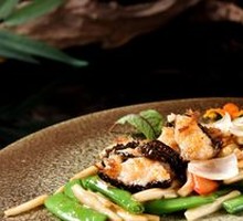 Pan-fried Stuffed Morel Mushrooms