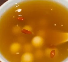 Red Sugar Fermented Rice Ball Soup