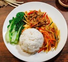 Ginger Beef Rice