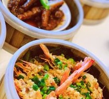 Steamed Garlic Shrimp in Mini Steamer