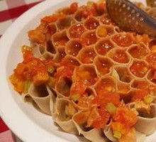 Five-Tomato Sauce over Buckwheat Noodles