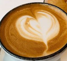 Blue Orange Latte