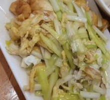 Scallion omelette