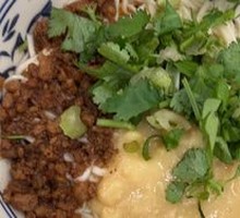 Pounded Pea Noodles with Tofu Skin