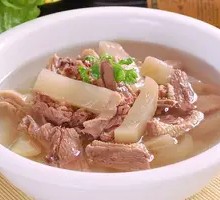 Sour Radish Duck Soup Rice Noodles