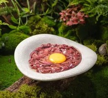 Slippery Egg with Liver Slices