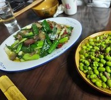 Stir-Fried Soybeans with Pork