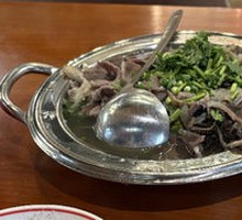 Stewed Beef with Raised Foot
