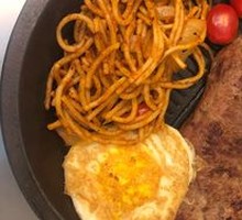 Iron Plate Steak Rice
