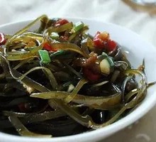 Thin seaweed strips