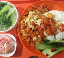 Tomato and Egg Fried Rice