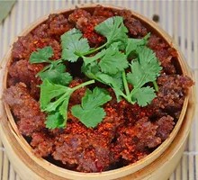 Steamed Beef with Rice Flour