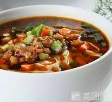 Stewed Pork and String Bean Noodles