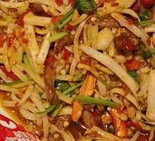 Sliced Beef with Young Ginger