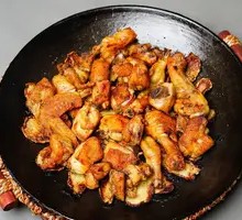 Pan-fried Hetian Chicken