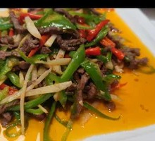 Sliced Beef with Young Ginger