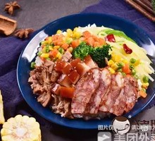Roast Duck with Sausage Set Meal