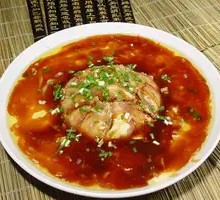 Steamed minced meat