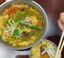 Sour Cabbage Pork Belly Noodles