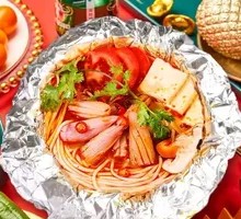 Spicy Squid Rice Noodles