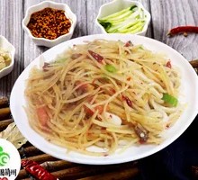 Spicy Sour Potato Noodles