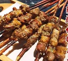 Xinjiang Lamb on Red Willow Branches