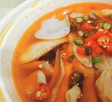 Spicy Chicken in Broth
