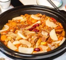 Beef Brain and Tendon Hot Pot