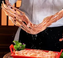 Fresh Duck Intestines Hand-Scraped