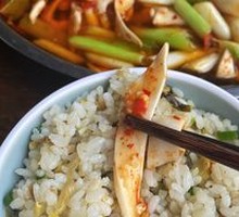 Sour Cabbage Egg Fried Rice