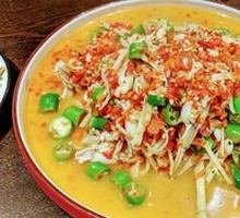 Young Ginger Stir-Fried Frog