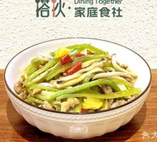 Pickled Pepper Asparagus Mushroom Shredded Pork