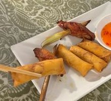 Chicken and Shrimp Spring Rolls