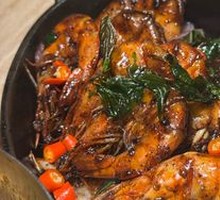 Thai-style Black Pepper Shrimp