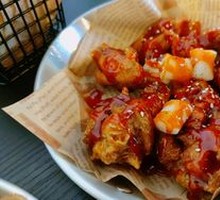Amber Spicy Sauce Fried Chicken