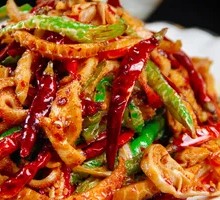 Spicy Lamb Tripe Stir-fry