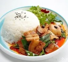 Spicy Pork Stir-fry Rice Bowl
