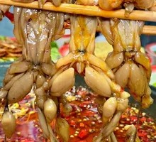 Spicy Frog and Fish Buffet