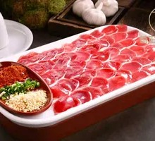 Freshly Sliced Goose Leg Meat