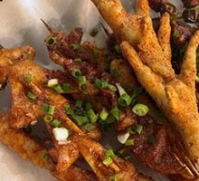 Roasted Marinated Chicken Feet