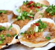 Baked Scallop and Fish