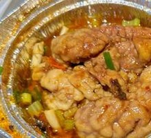 Aluminum-wrapped brain roast