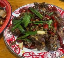 Charcoal-Grilled Chicken Spine
