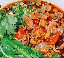 Sichuan-style Pepper Chicken Offal Noodles