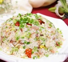 Fried Rice with Preserved Pork