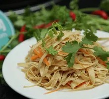 Sesame Oil Tofu Noodles