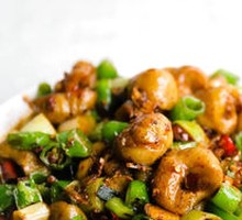 Spiced Pig Intestines Salad